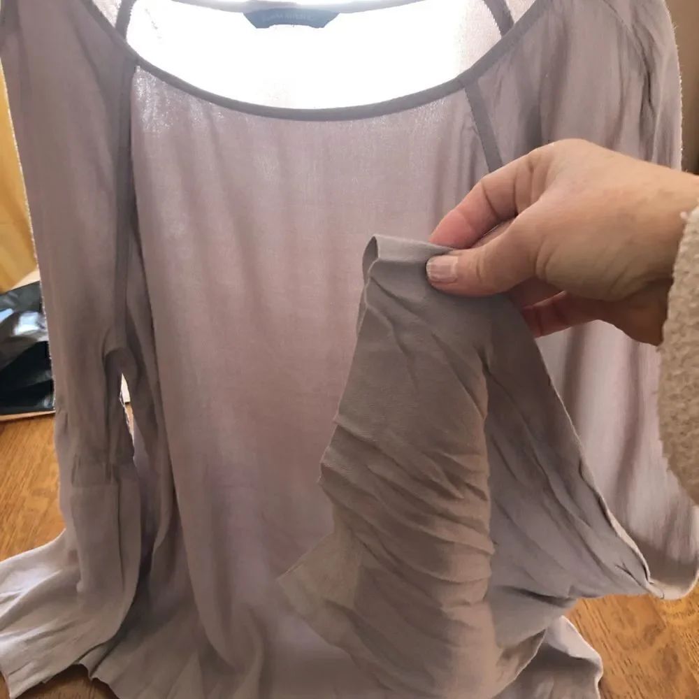 Banana Republic Taupe Pullover Blouse